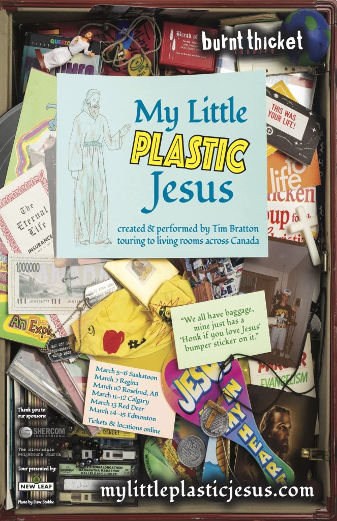 My Little Plastic Jesus 2020 tour poster