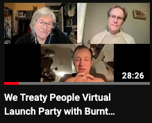 Screenshot of We Treaty People Virtual Launch Party video